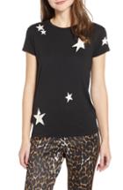 Women's Pam & Gela Stars Print Tee, Size - Black