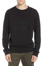Men's French Connection Deja Vu Sweatshirt, Size - Black