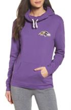 Women's Junk Food Nfl Baltimore Ravens Sunday Hoodie, Size - Purple