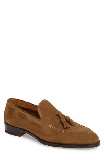 Men's Di Bianco Gallo Tassel Loafer M - Brown