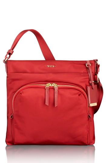 Tumi Voyageur - Capri Nylon Crossbody Bag - Red