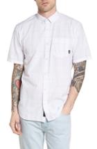 Men's Vans Benham Short-sleeve Shirt - White