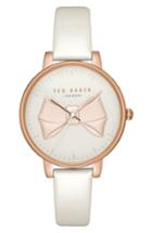 Women's Ted Baker London Brook Leather Strap Watch, 36mm