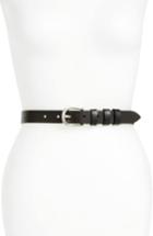 Women's Iro Demany Leather Belt - Black