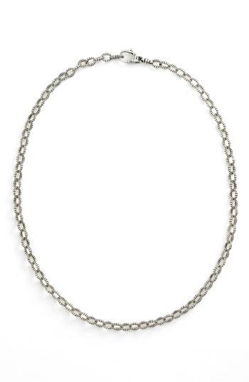 Women's Lagos 'link' Sterling Silver Chain Necklace
