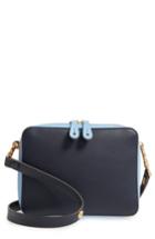 Anya Hindmarch The Stack Leather Crossbody Bag - Blue