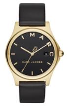 Women's Marc Jacobs Henry Leather Strap Watch, 38mm