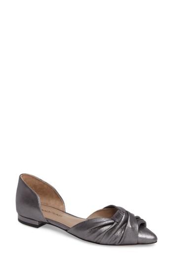 Women's Donald J Pliner Pennie D'orsay Flat M - Grey