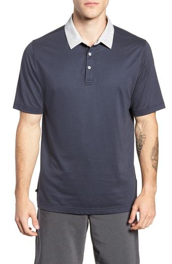 Men's Travis Mathew Pays For Itself Trim Fit Polo - Blue