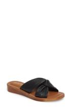 Women's Bella Vita Noa Slide Sandal N - Black