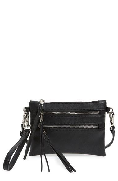 Sole Society 'camilla' Faux Leather Clutch -