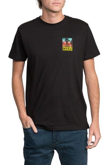 Men's Rvca Couple Fun Ones T-shirt - Black