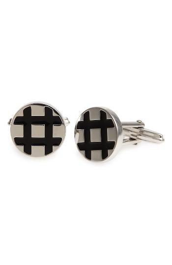 Men's Lanvin Hashtag Cuff Links