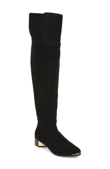 Women's Ted Baker London Nayomie Over The Knee Boot M - Black