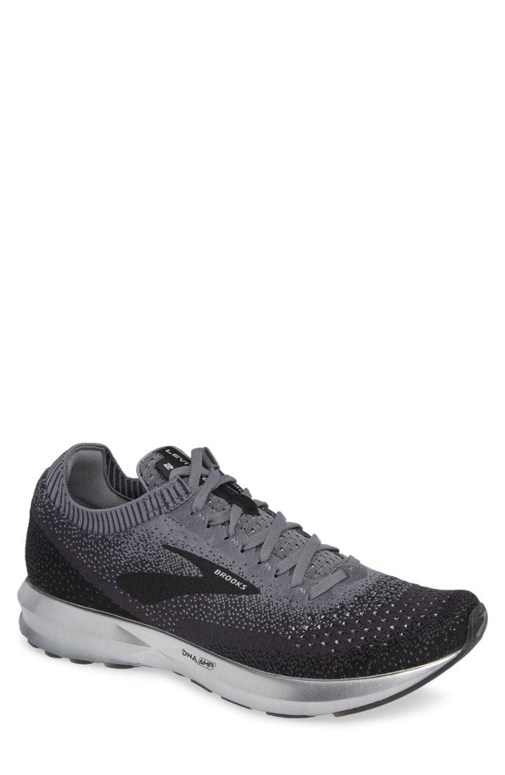 Men's Brooks Levitate 2 Running Shoe .5 D - Black