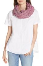 Women's Eileen Fisher Organic Cotton Wrap, Size - Pink