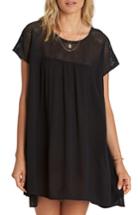 Women's Billabong Meshin' Around Cover-up Dress - Black