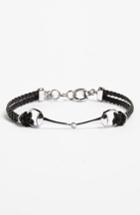 Men's Gucci 'horsebit' Leather Bracelet