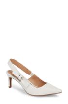 Women's Linea Paolo Cora Slingback Pump .5 M - Ivory