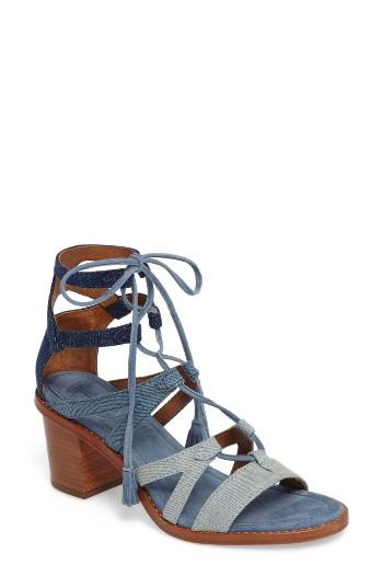 Women's Frye Brielle Gladiator Sandal M - Blue