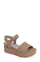 Women's Eileen Fisher Jasper Platform Sandal M - Brown