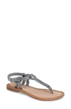 Women's Callisto Azza T-strap Sandal .5 M - Metallic