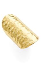 Women's Argento Vivo Hammered Saddle Ring