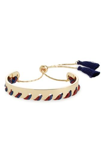 Women's Rebecca Minkoff Thread Woven Metal Cuff