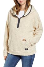 Women's Union Bay Regina Fleece Quarter Zip Pullover - White