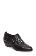 Women's Rebecca Minkoff Astral Buckle Bootie M - Black