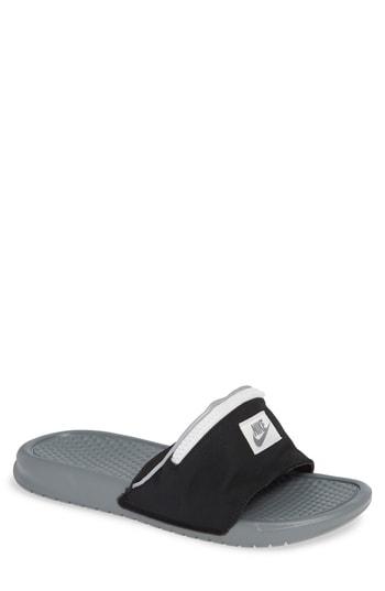 Women's Nike Benassi Ddi Fanny Pack Sandal M - Grey