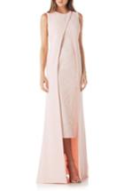 Women's Kay Unger Overlay Lace Gown - Pink