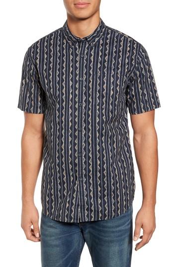 Men's Billabong Sundays Sport Shirt, Size - Blue