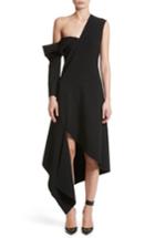 Women's Monse Double-face Stretch Wool One-shoulder Dress