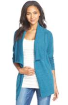 Women's Tart Maternity 'bain' Open Front Maternity Cardigan - Green