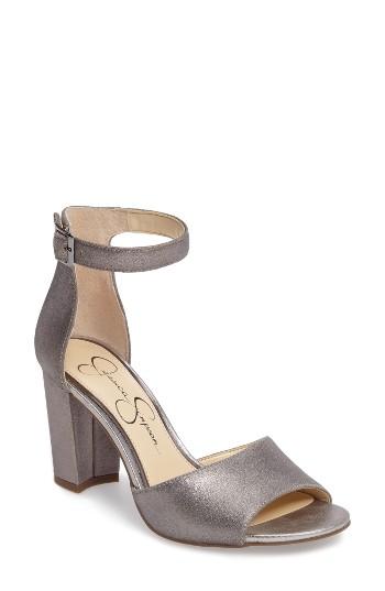 Women's Jessica Simpson Sherron Sandal M - Metallic