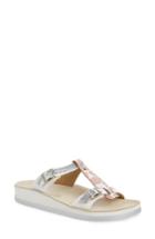 Women's Fantasy Sandals Jessamine T-strap Sandal .5-8us / 38eu - Metallic