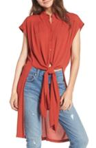 Women's Wayf Potenza Tie Waist Tunic - Ivory
