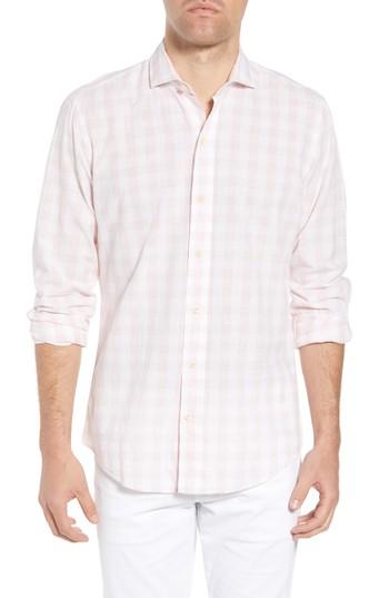 Men's Ledbury Goodman Gingham Sport Shirt - Red