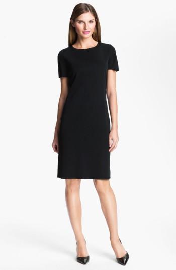 Women's Ming Wang Short Sleeve Dress - Black