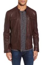 Men's John Varvatos Star Usa Leather Racer Jacket