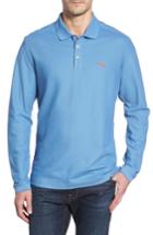 Men's Tommy Bahama Emfielder Long Sleeve Polo - Blue