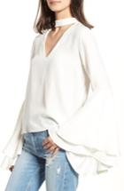 Women's Kendall + Kylie Bell Sleeve Top - Ivory