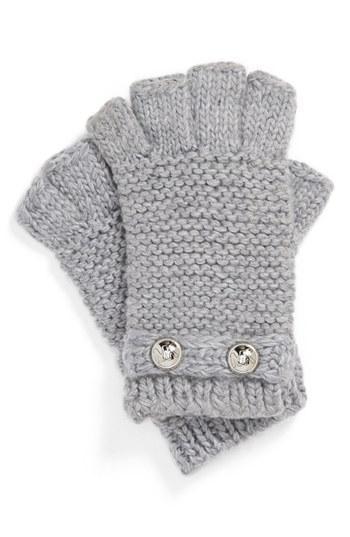 Michael Michael Kors Fingerless Gloves Pearl Heather