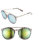 Women's Bp. 55mm Mirrored Sunglasses - Tort/ Green