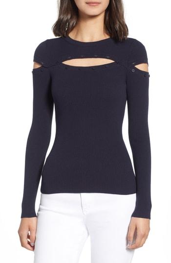 Women's Bailey 44 Scholastic Cutout Sweater - Blue