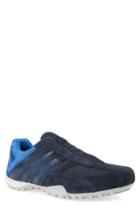 Men's Geox Snake 126 Laceless Low Top Sneaker Us / 40eu - Blue