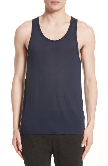 Men's Atm Anthony Thomas Melillo Lightweight Jersey Tank Top - Blue