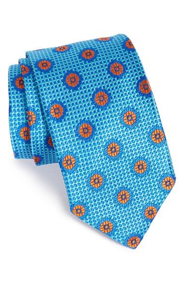 Men's Robert Talbott Medallion Silk Tie, Size - Pink