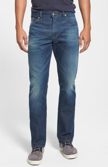 Men's Raleigh Denim 'jones' Slim Straight Fit Jeans - Blue